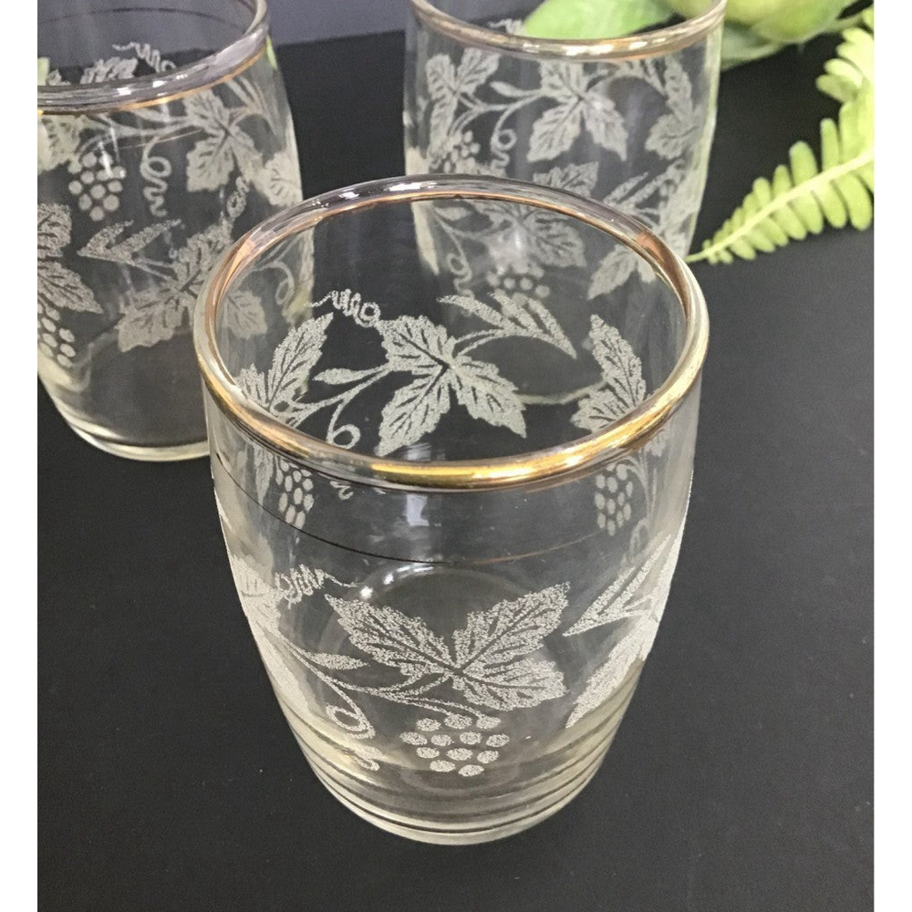 Vintage Juice Glasses 5 ounce set of 4 - Picture 3 of 3